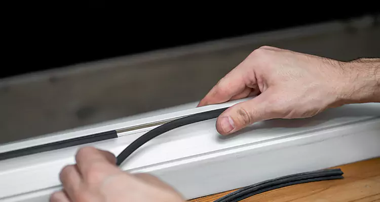 Garage Door Bottom Seal Repair in Westchester, FL