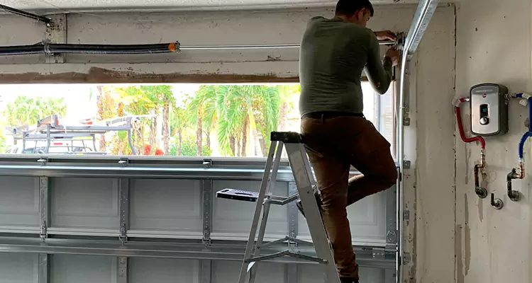 Garage Door Tension Spring Replacement in Westchester, FL