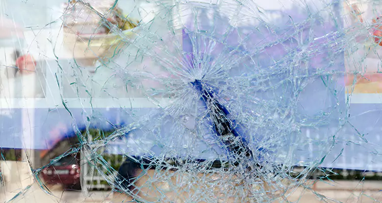 Cracked Glass Balcony Door Repair in Westchester, FL
