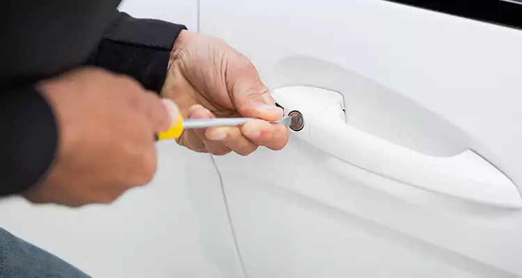 Door Knob Repair Plate in Westchester, FL