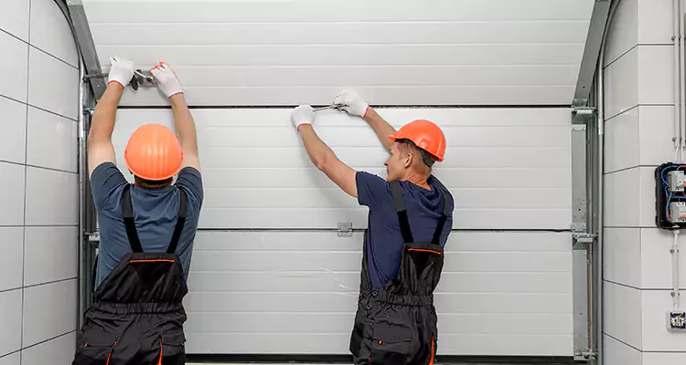 Garage Door Bottom Panel Repair in Westchester, FL