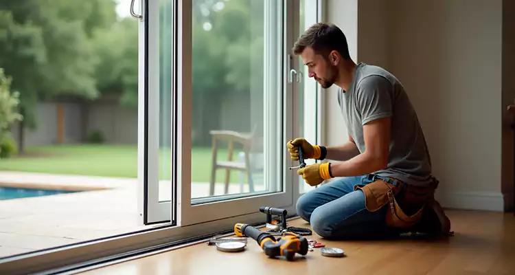 Patio Screen Door Rollers Repair in Westchester, FL