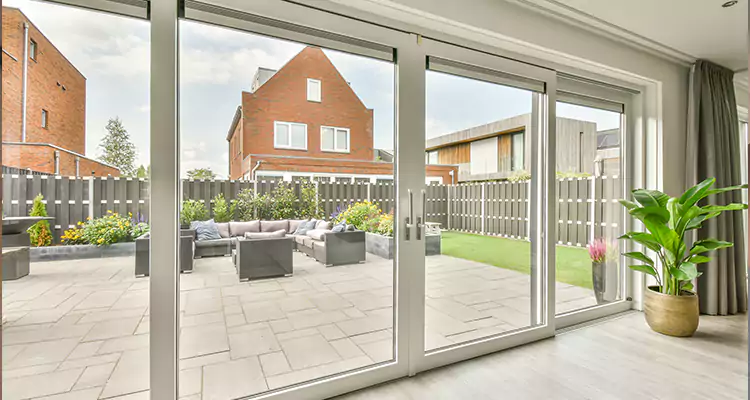 3 Panel Sliding Glass Door Repair in Westchester, FL
