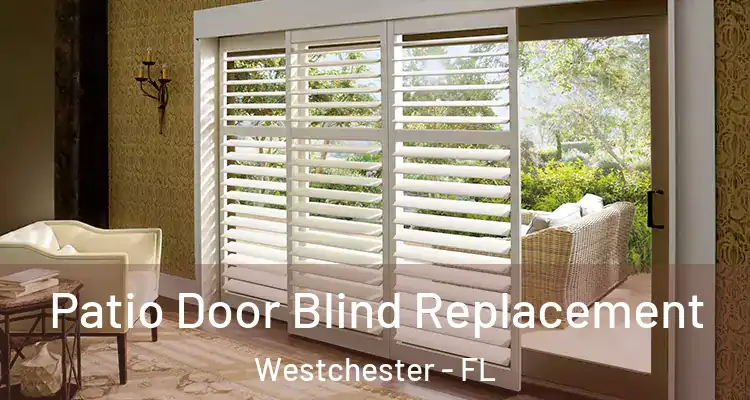  Patio Door Blind Replacement Westchester - FL