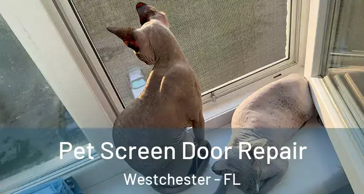  Pet Screen Door Repair Westchester - FL
